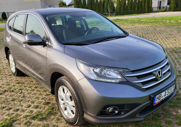 Honda CR-V cena 59909 przebieg: 168000, rok produkcji 2013 z Sieradz małe 529